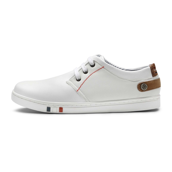 Men's Modern Casual Fashion Sneakers - WHITE - 2